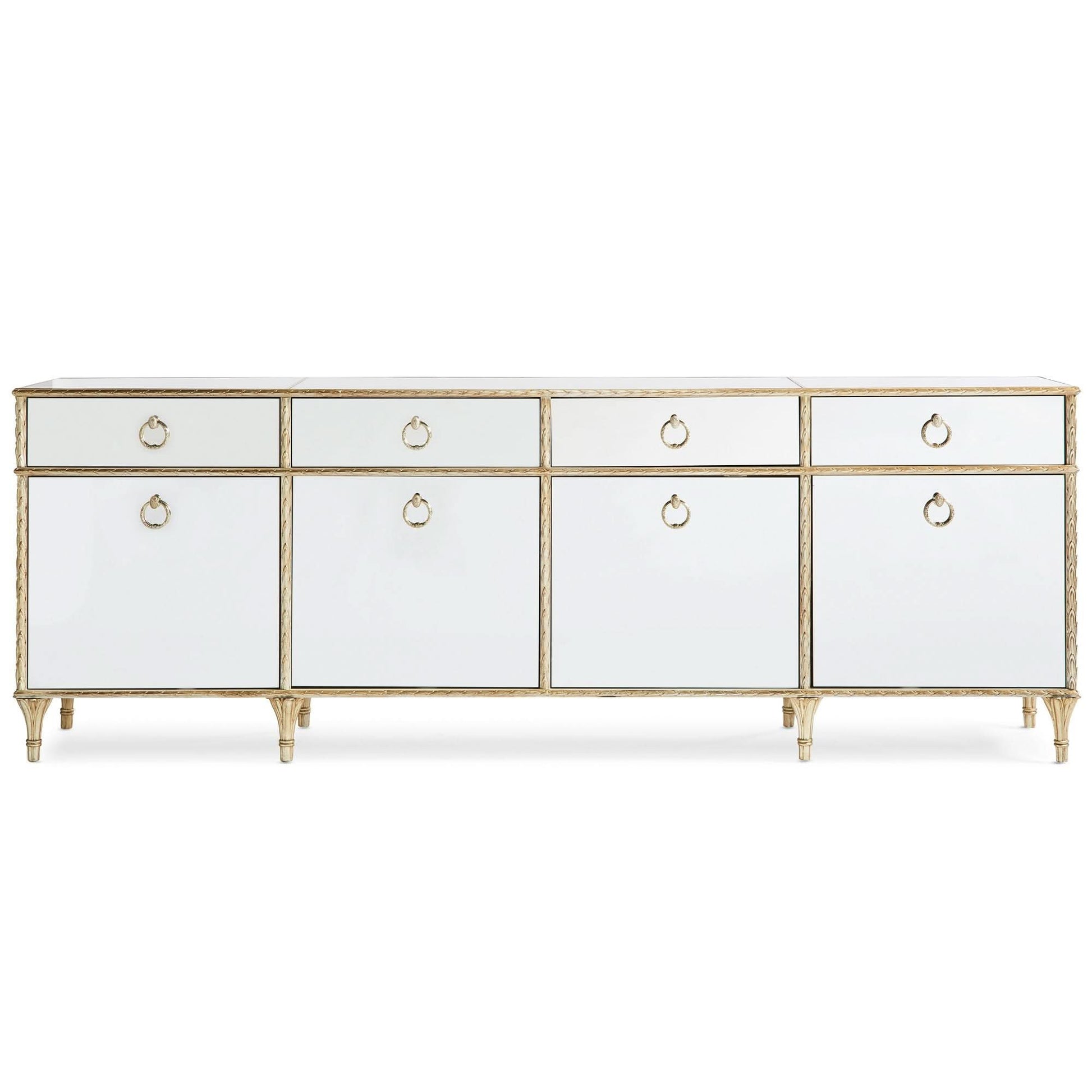 Caracole Fontainebleau Media Console   Nicholas John Interiors