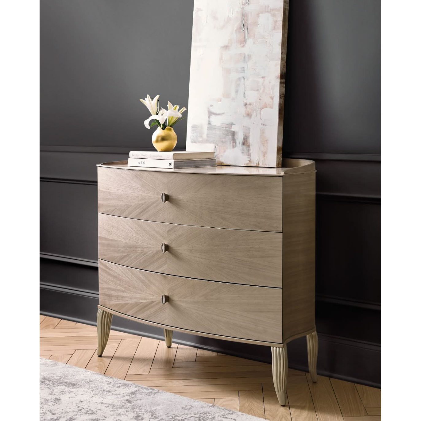 Caracole Lillian Hall Chest of Drawers   Nicholas John Interiors