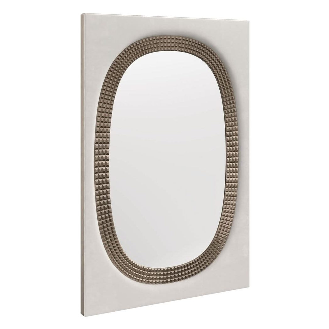 Caracole Oxford Oval Mirror   Nicholas John Interiors