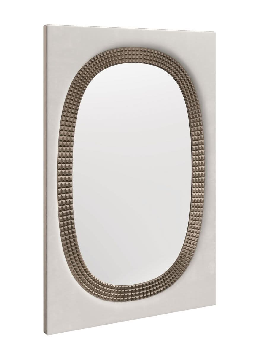 Caracole Oxford Oval Mirror   Nicholas John Interiors