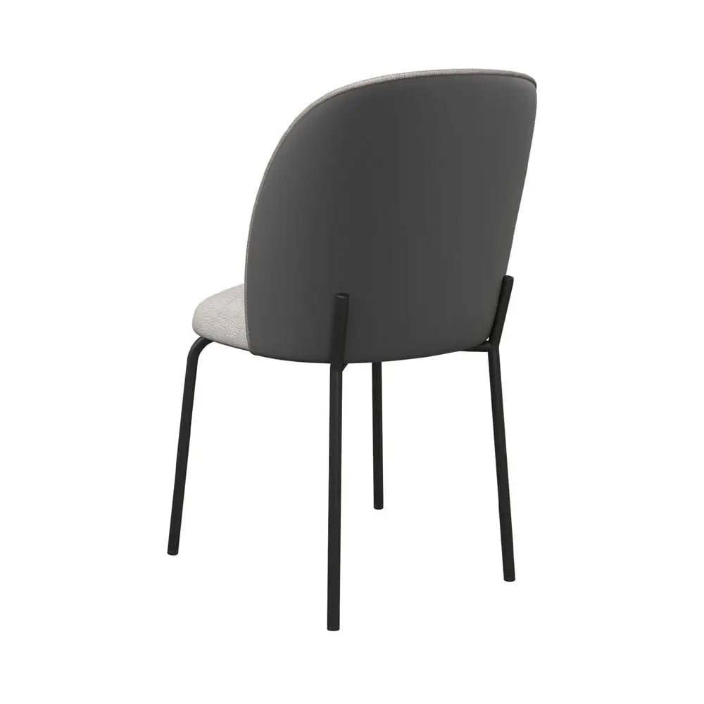 Cartier Dining Chair 2 Tone Grey