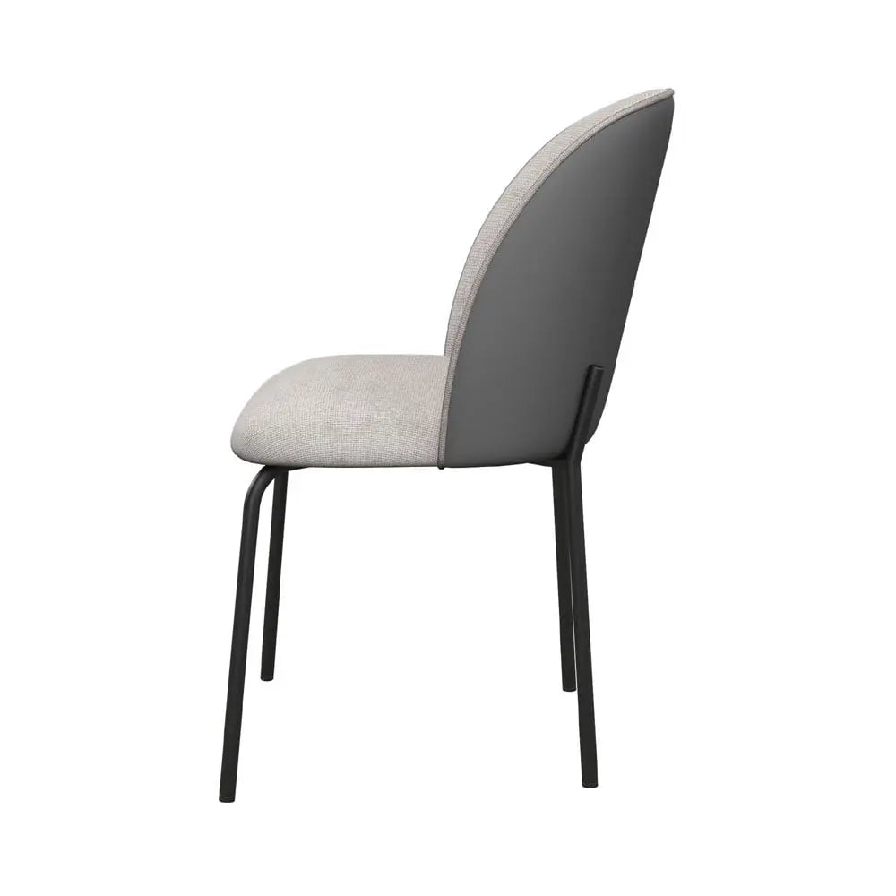 Cartier Dining Chair 2 Tone Grey