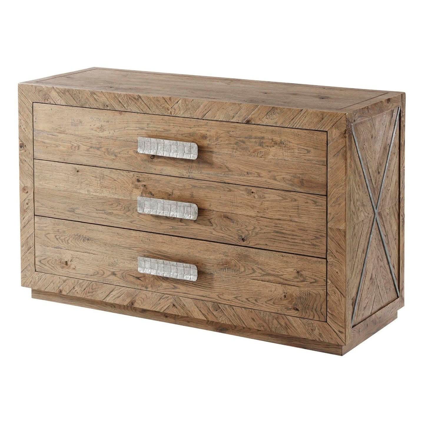 Theodore Alexander Chilton Chest of Drawers in Echo Oak   Nicholas John Interiors