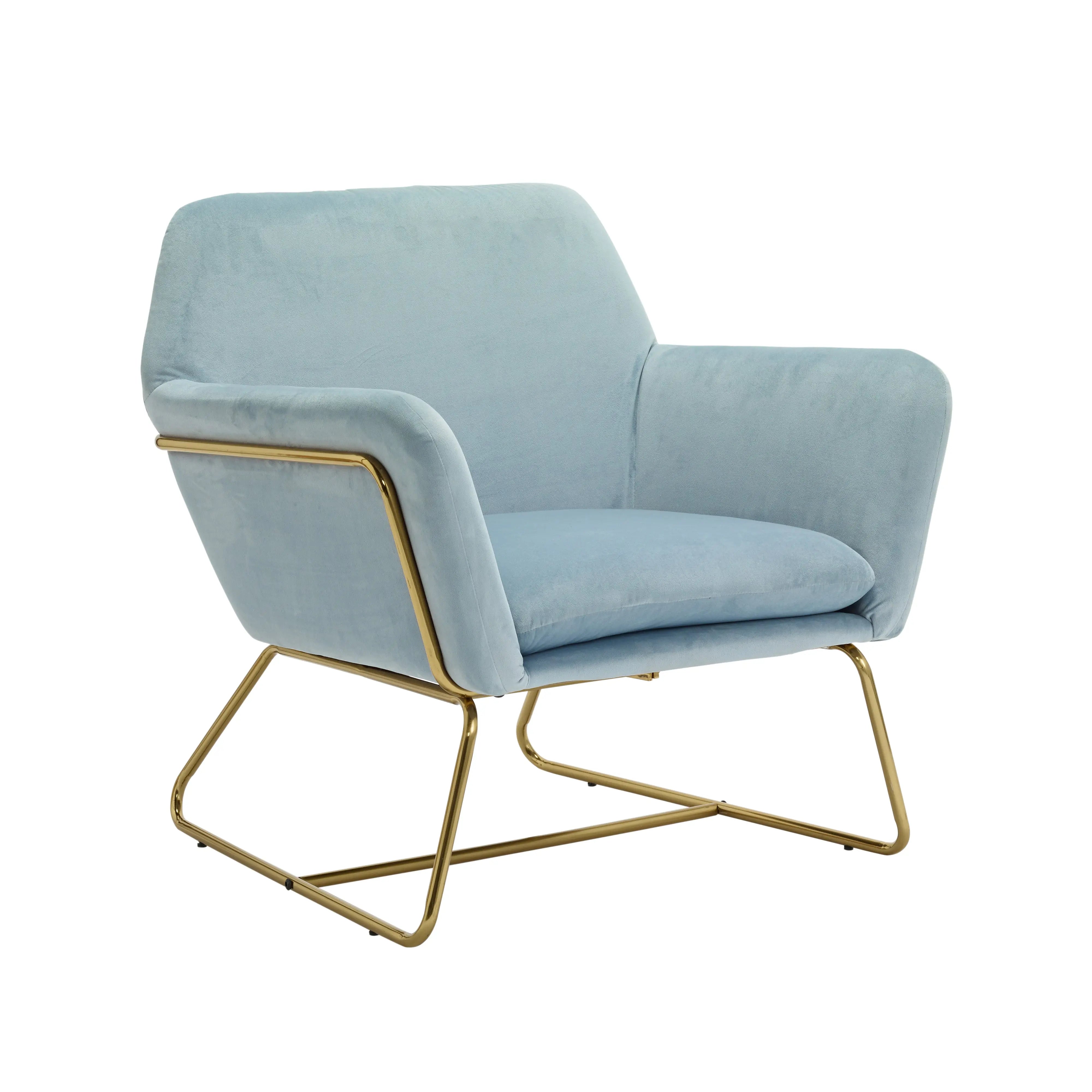 Ashford & Grey Charles Sky Blue Chair  Nicholas John Interiors