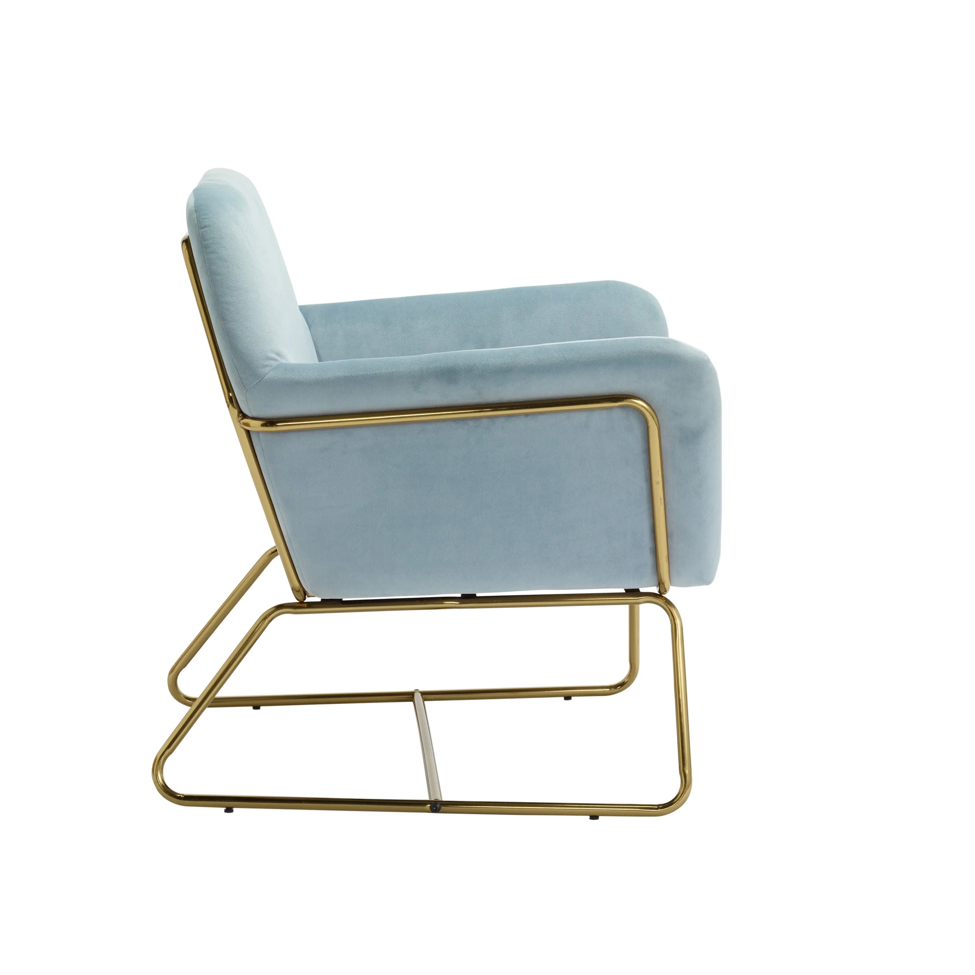 Ashford & Grey Charles Sky Blue Chair  Nicholas John Interiors