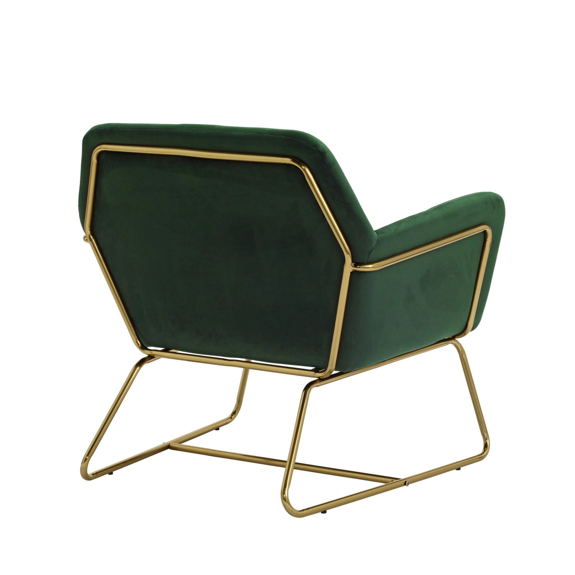 Ashford & Grey Charles Racing Green Chair  Nicholas John Interiors