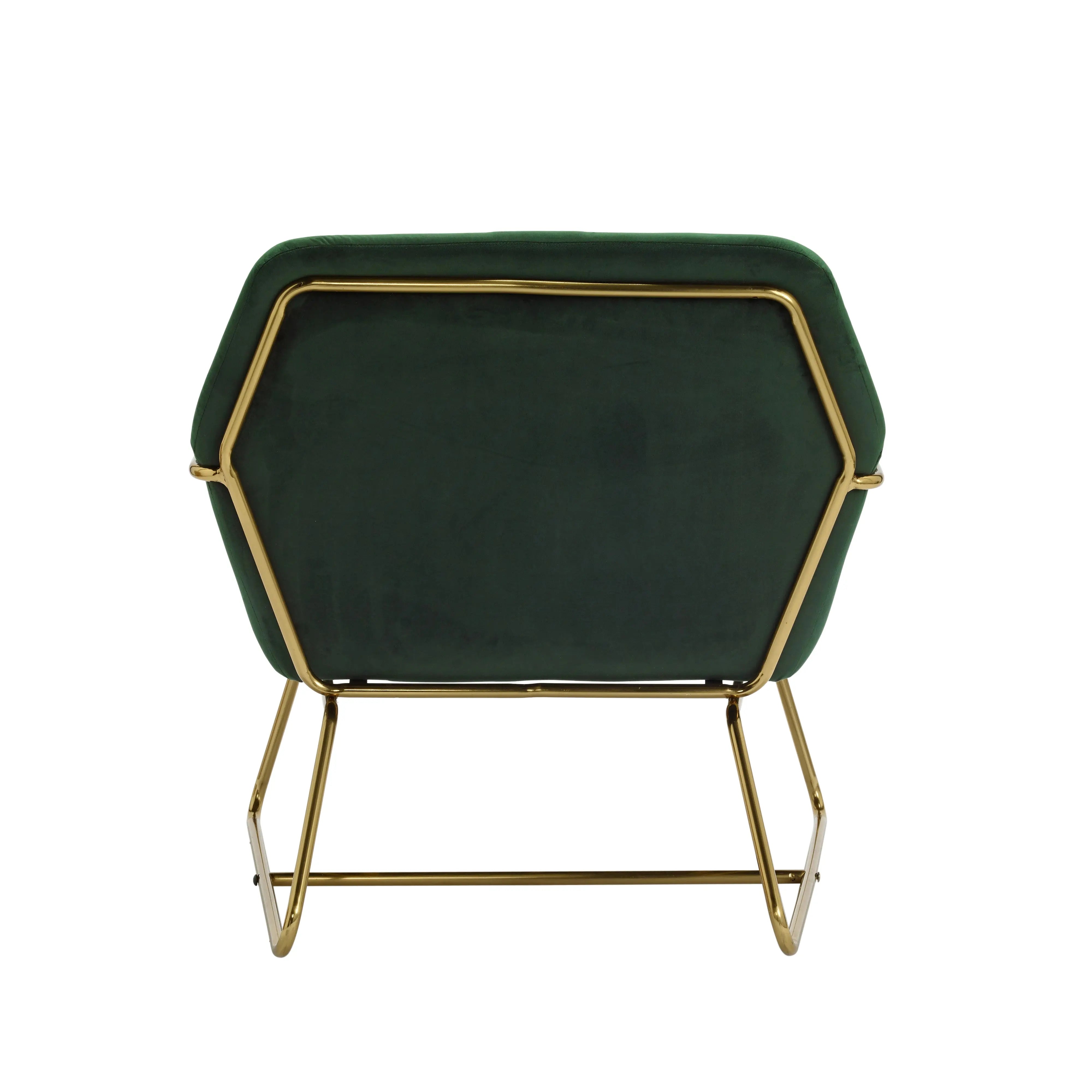 Ashford & Grey Charles Racing Green Chair  Nicholas John Interiors