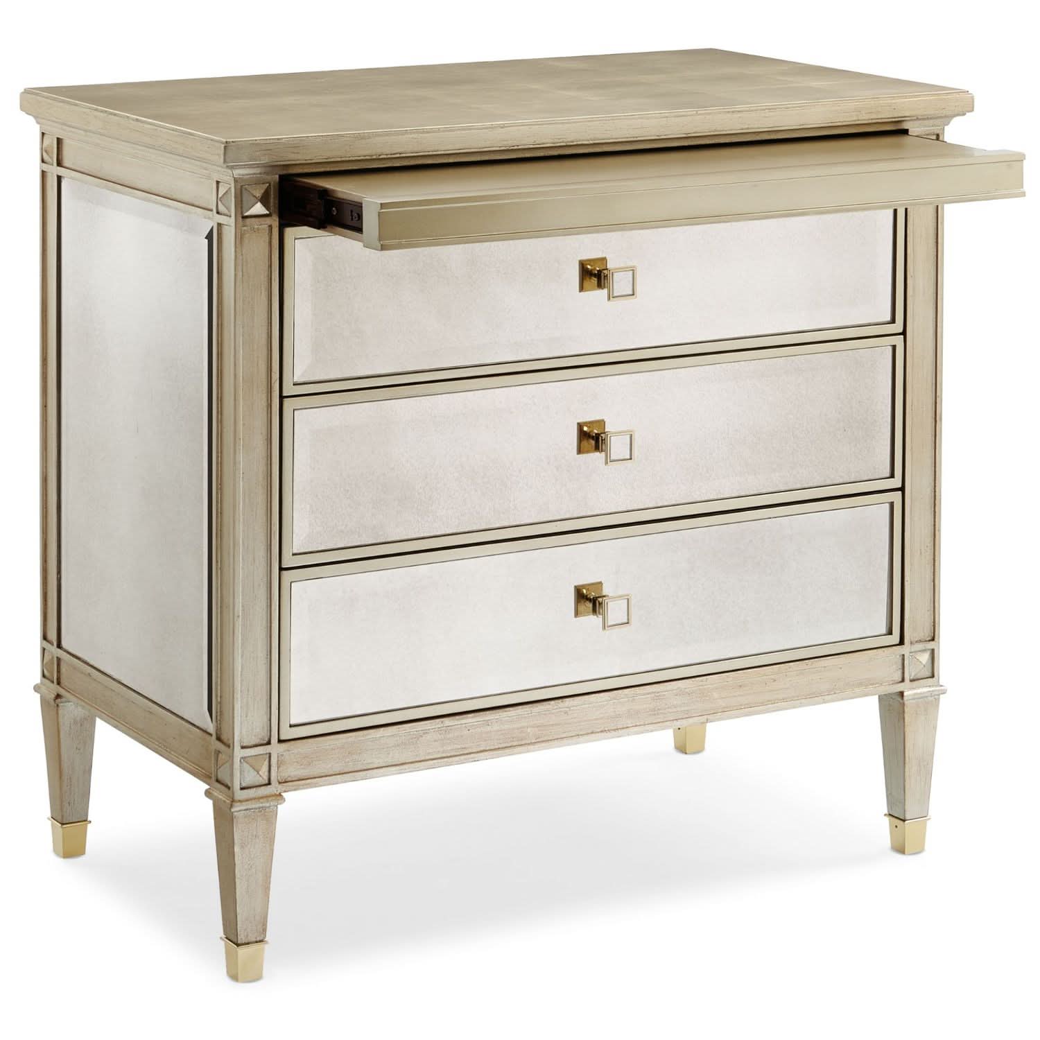Caracole A Classic Beauty Bedside Table   Nicholas John Interiors