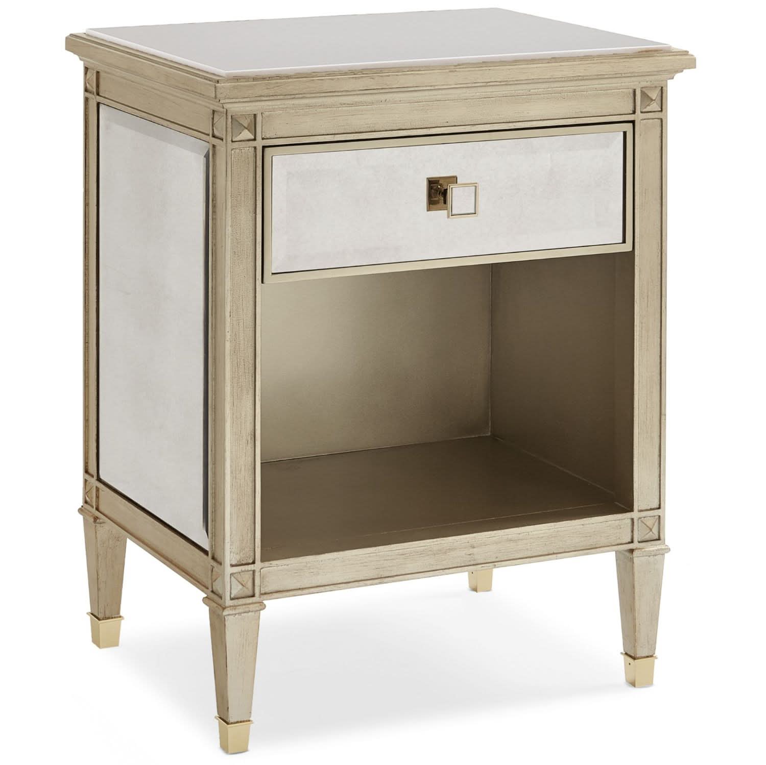 Caracole You're A Beauty Bedside Table   Nicholas John Interiors