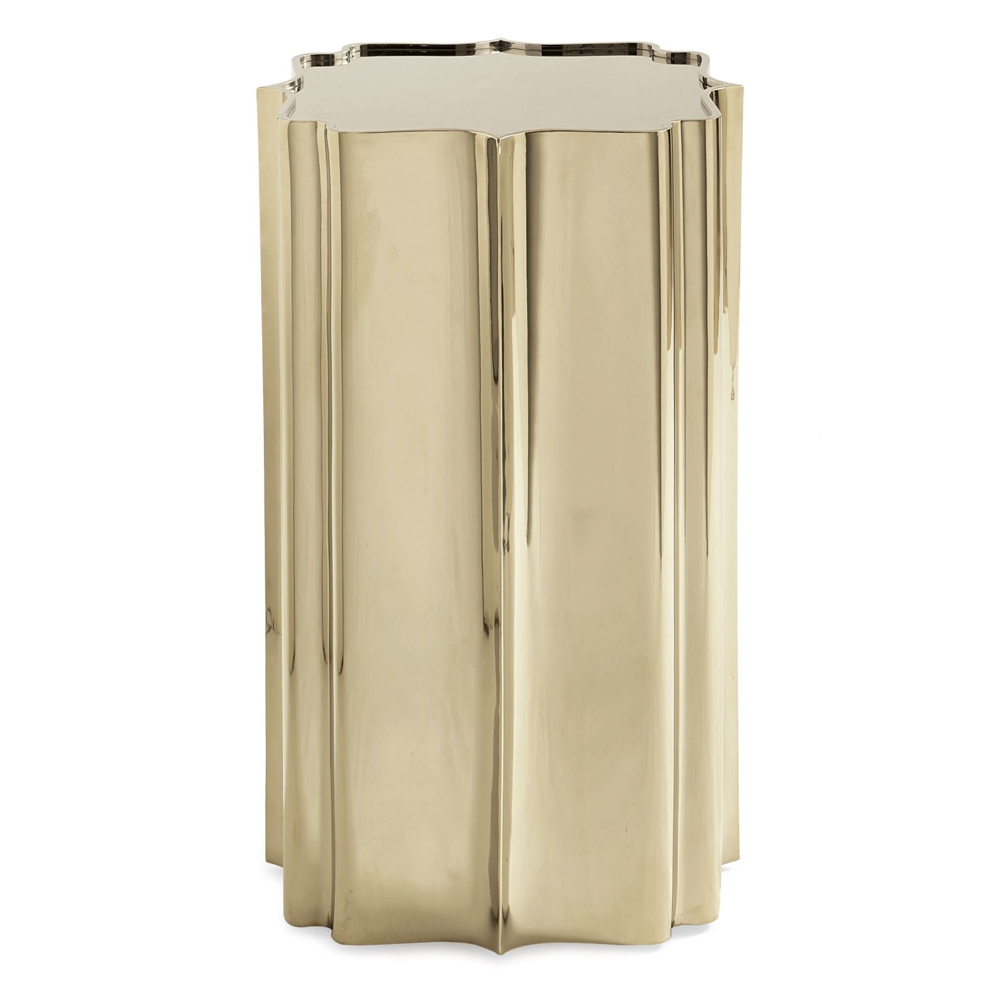 Caracole Good As Gold Side Table   Nicholas John Interiors