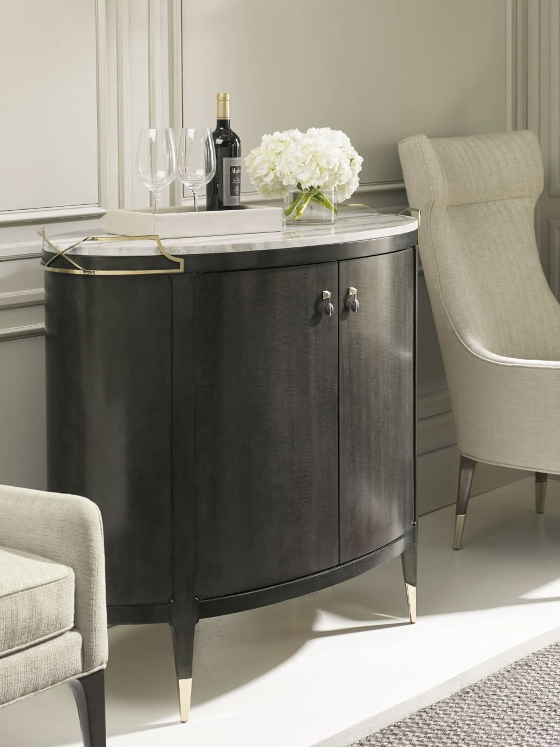 Caracole Mix-ology Cabinet   Nicholas John Interiors