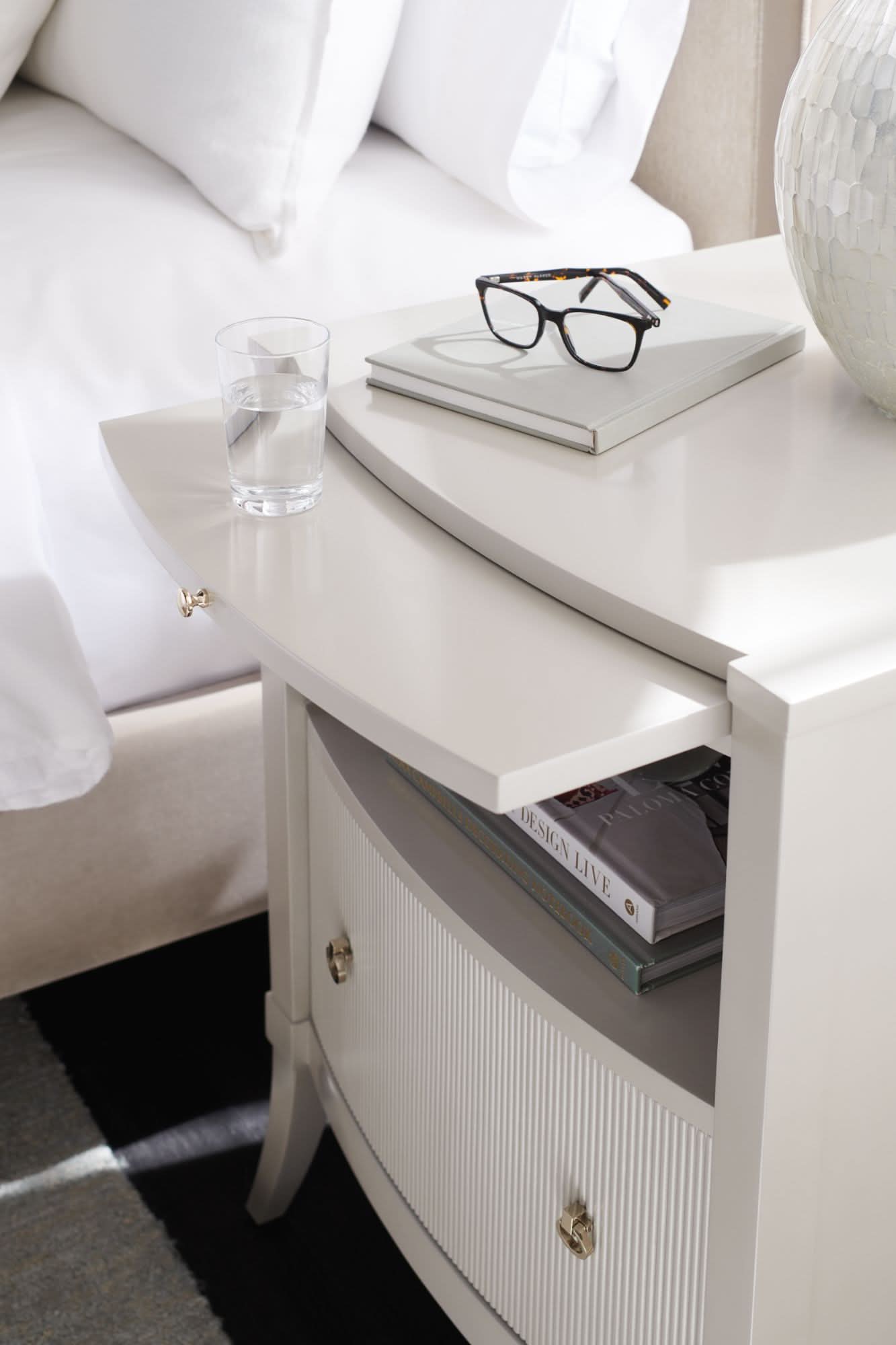 Caracole New Love Bedside Table   Nicholas John Interiors