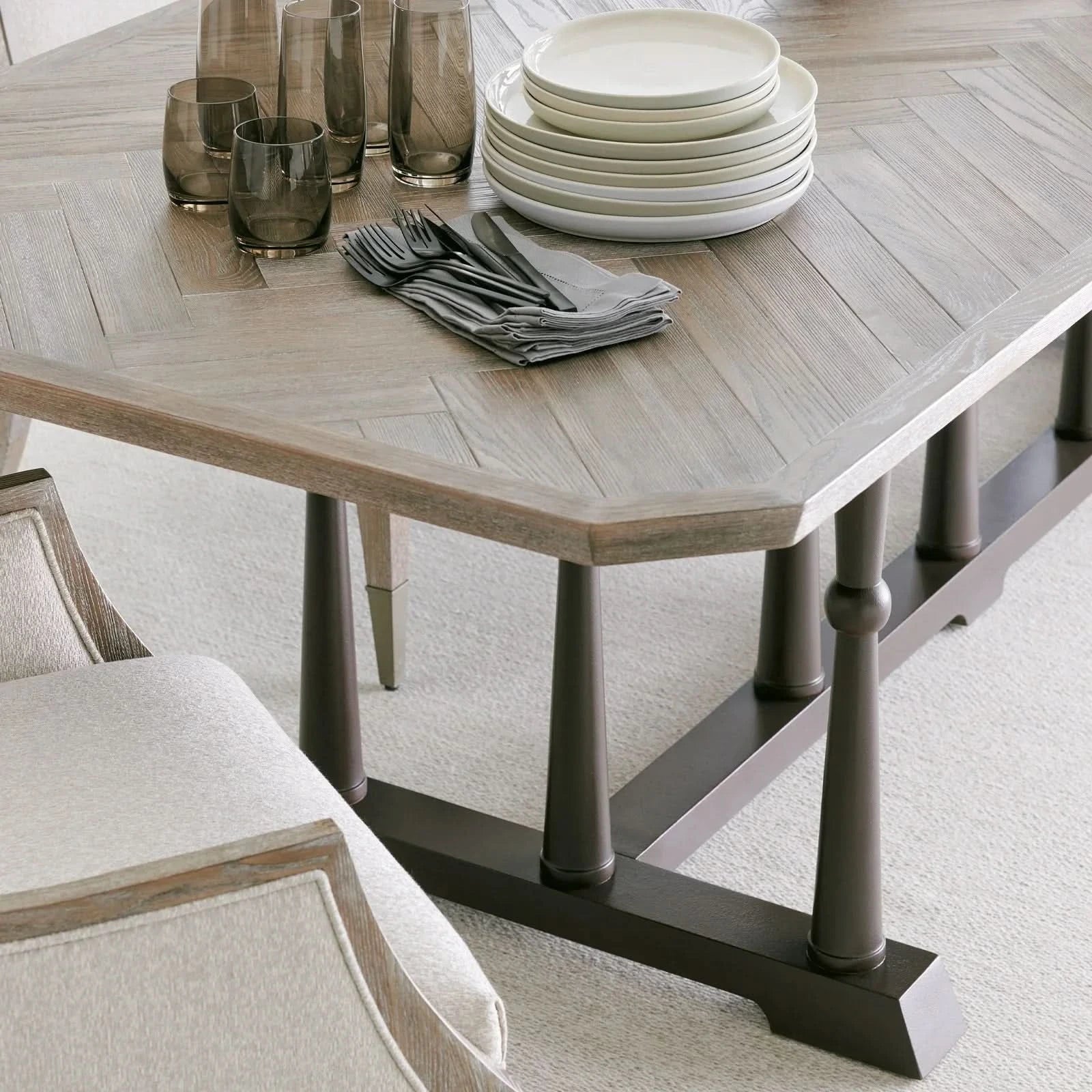 Caracole Dinner Circuit Rectangular Dining Table - 243cm   Nicholas John Interiors
