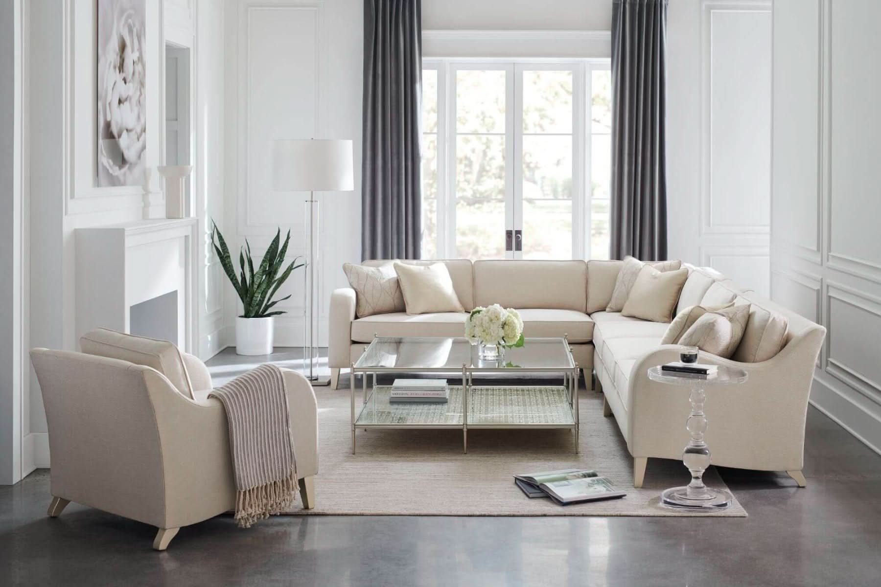 Caracole Perfectly Square Coffee Table   Nicholas John Interiors