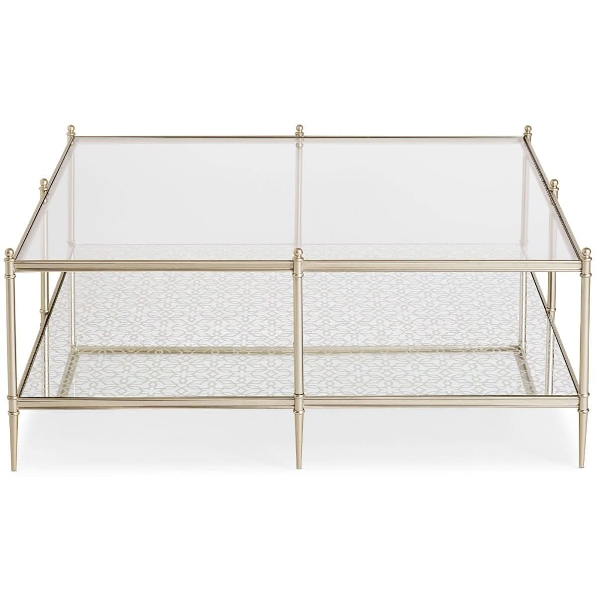 Caracole Perfectly Square Coffee Table   Nicholas John Interiors