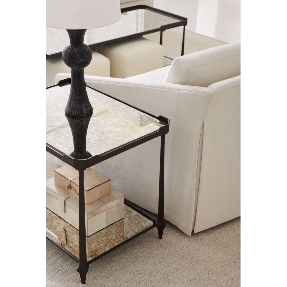 Caracole End All Side Table   Nicholas John Interiors