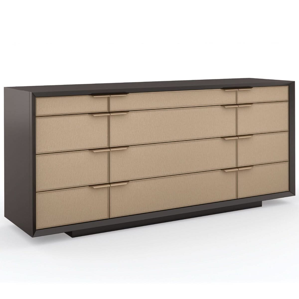 Caracole All Wrapped Up Dresser in Dark Chocolate   Nicholas John Interiors