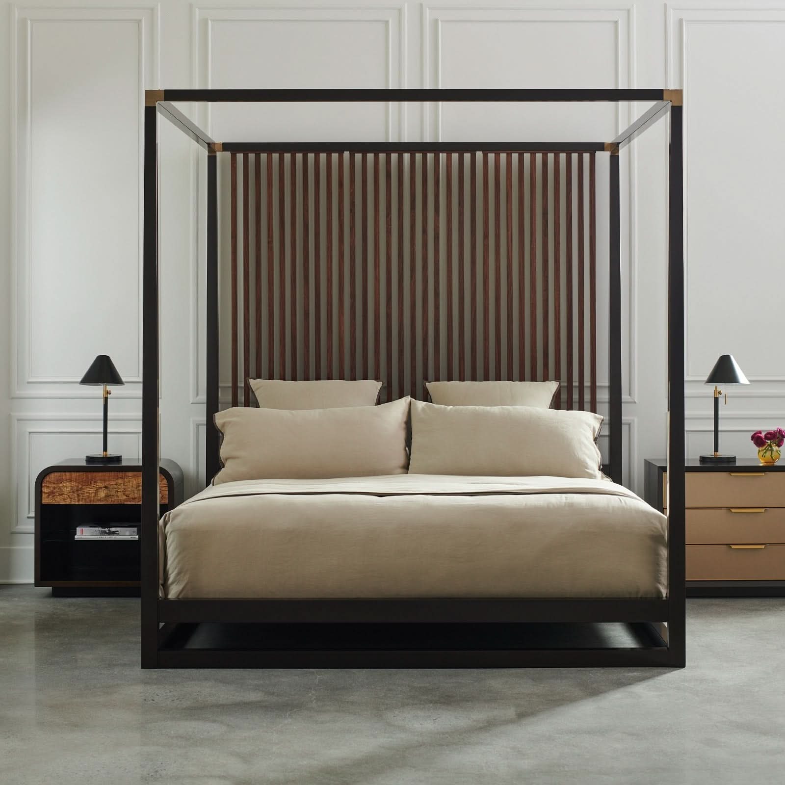 Caracole Excess Knot Bedside Table   Nicholas John Interiors