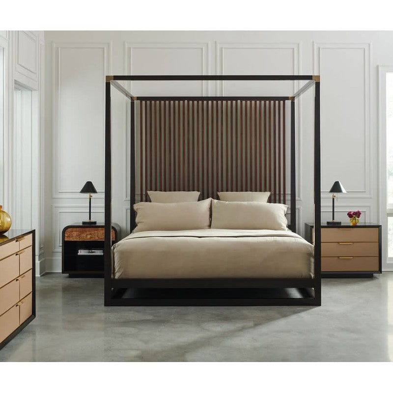 Caracole Triple Wrap Bedside Table   Nicholas John Interiors