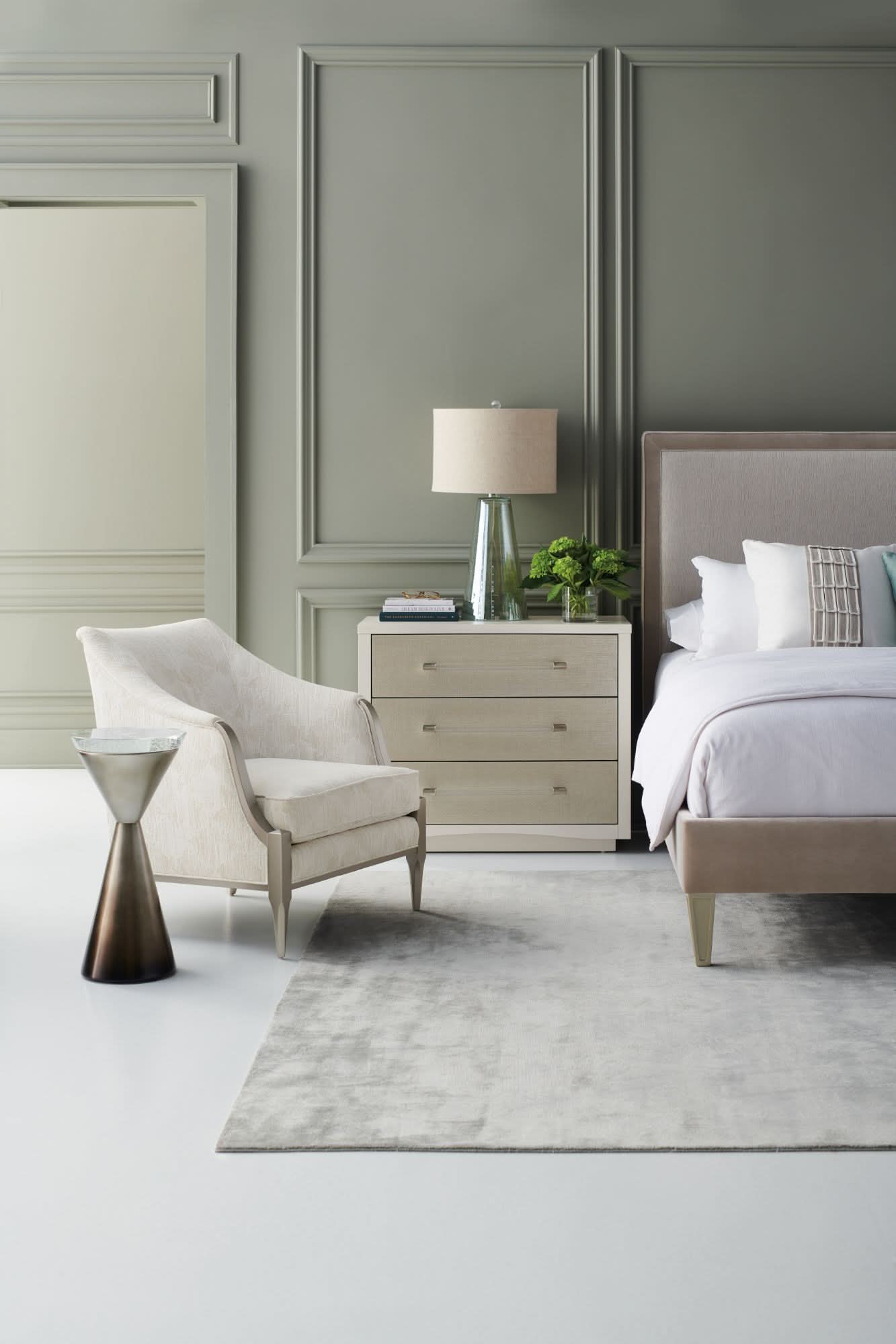 Caracole A Clear Touch Bedside Table