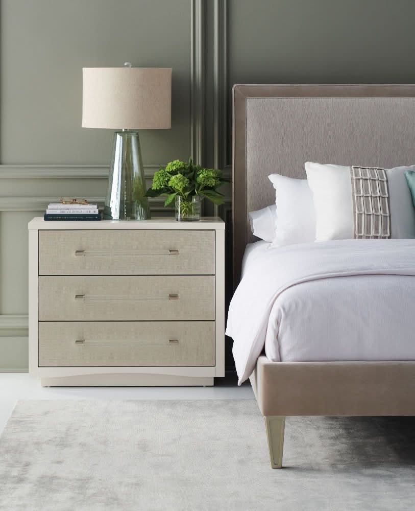 Caracole A Clear Touch Bedside Table