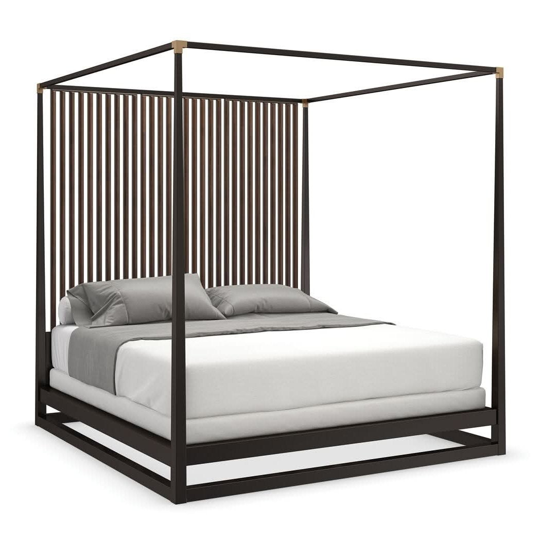 Caracole Pinstripe US Queen Size Bed