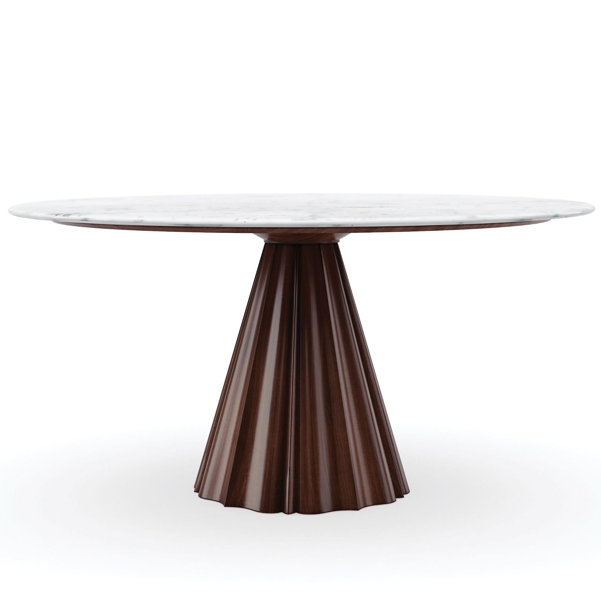 Caracole All Natural Round Dining Table - 152cm   Nicholas John Interiors