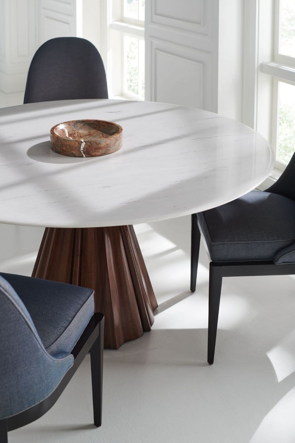 Caracole All Natural Round Dining Table - 152cm   Nicholas John Interiors