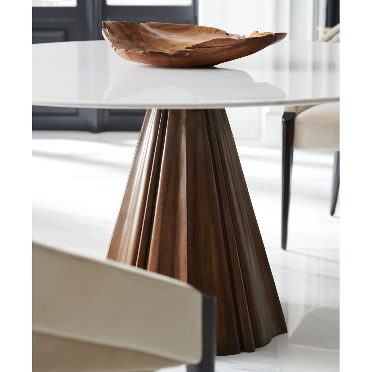 Caracole All Natural Round Dining Table - 152cm   Nicholas John Interiors