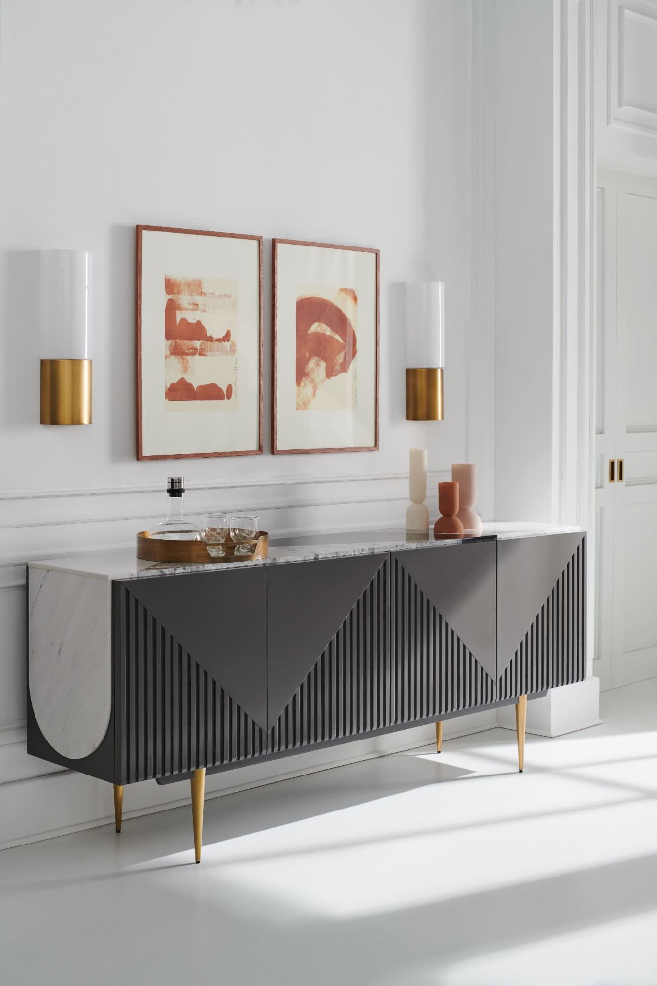 Caracole Over The Edge Sideboard   Nicholas John Interiors