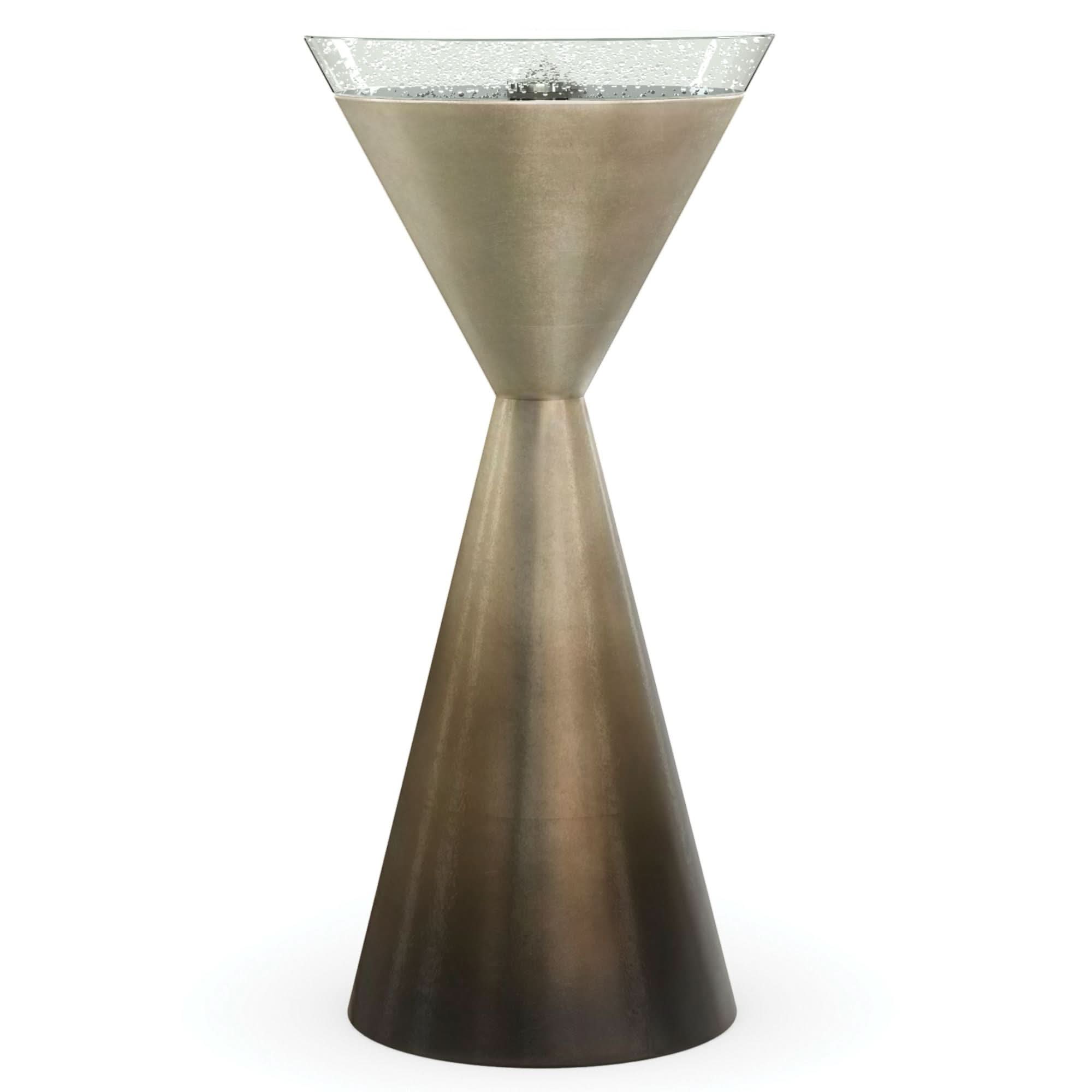 Caracole Spy Glass Side Table   Nicholas John Interiors