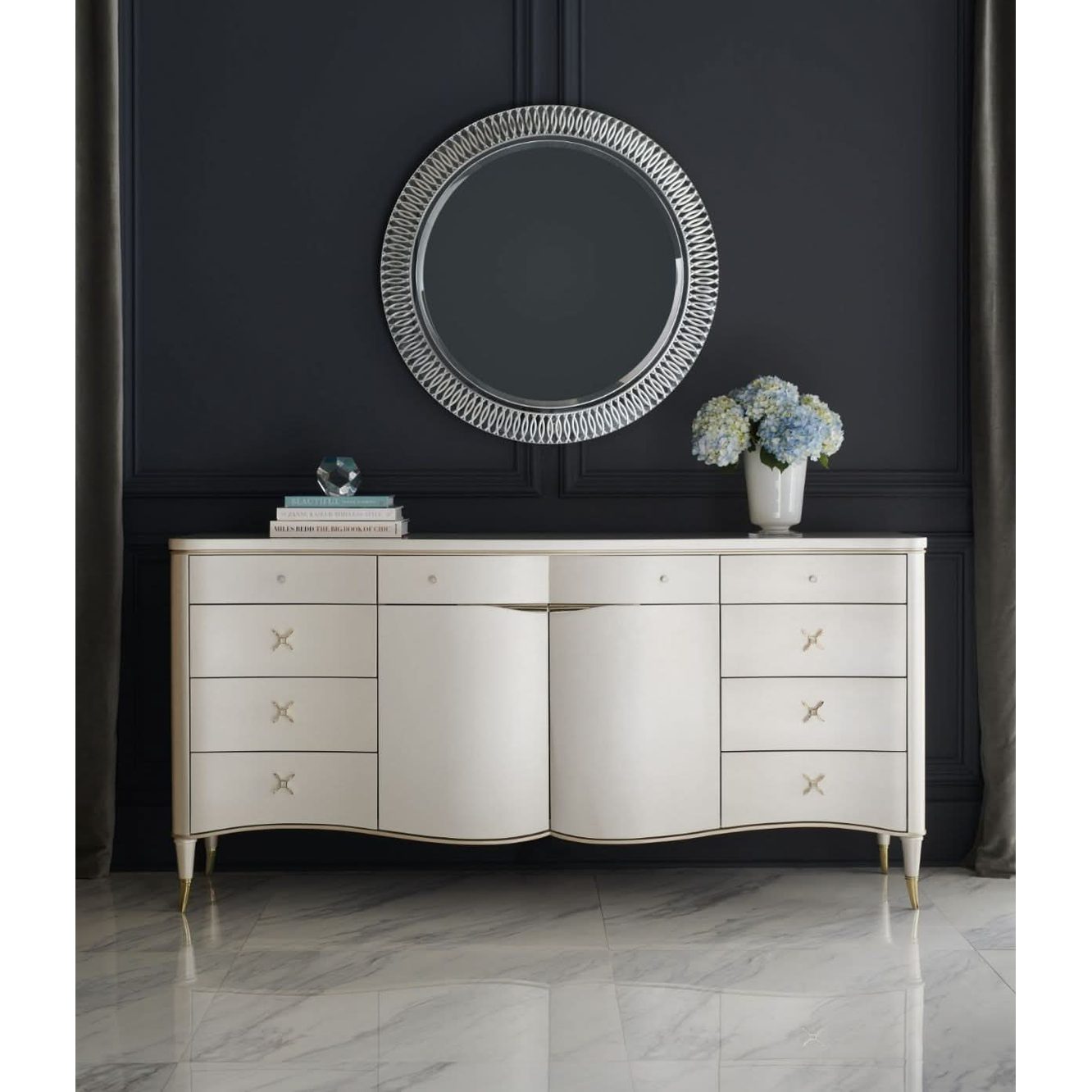 Caracole Belle Of The Ball Bedroom Dresser   Nicholas John Interiors
