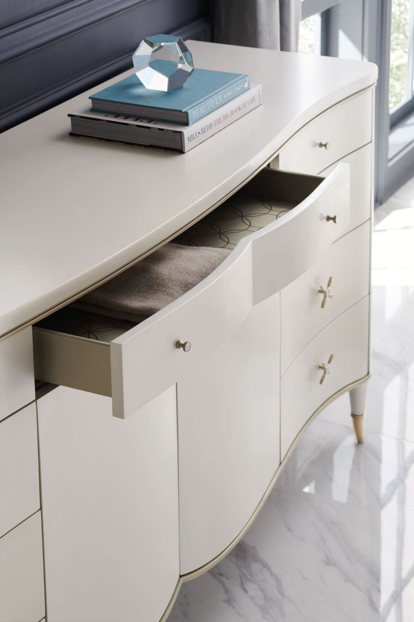 Caracole Belle Of The Ball Bedroom Dresser   Nicholas John Interiors