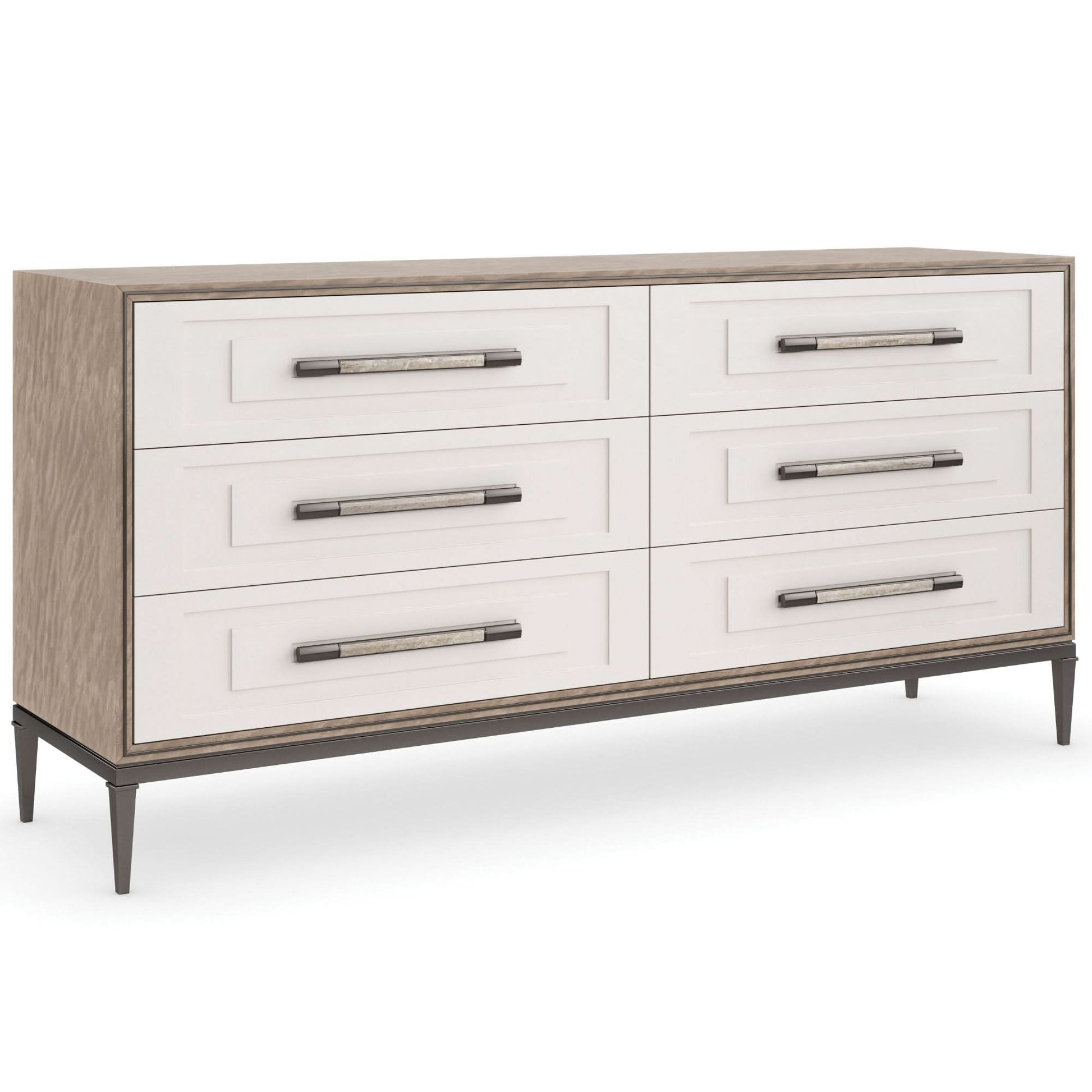 Caracole Impressive Bedroom Dresser   Nicholas John Interiors
