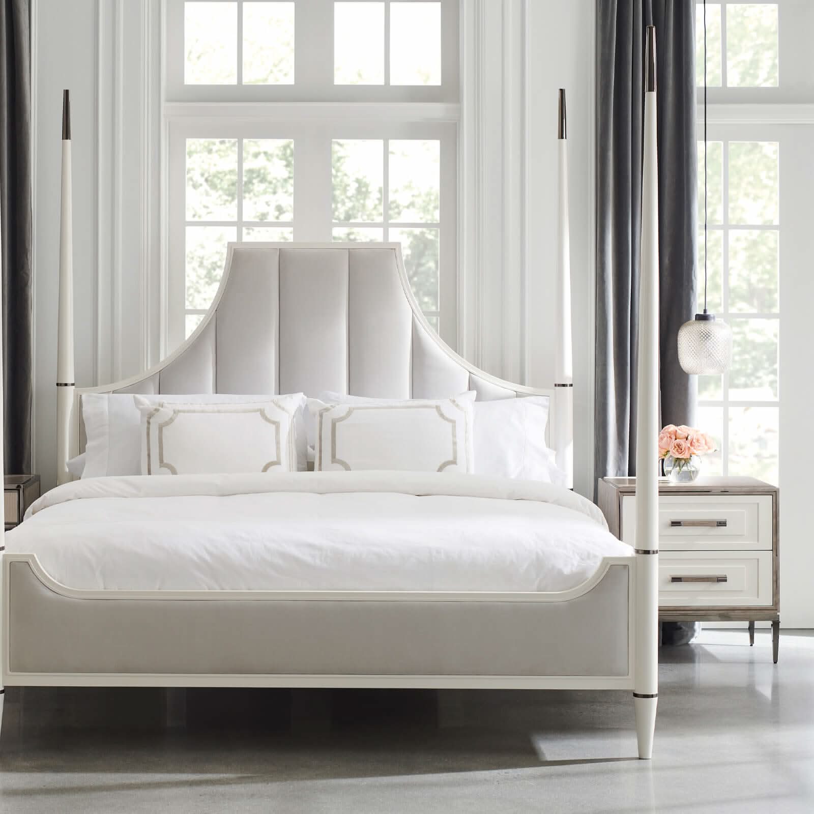 Caracole I'm Impressed Bedside Table   Nicholas John Interiors