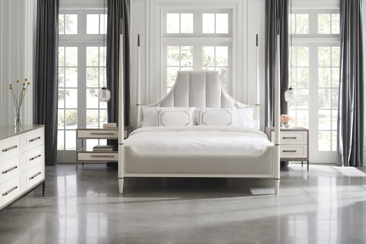 Caracole Dual Impressions Bedside Table   Nicholas John Interiors