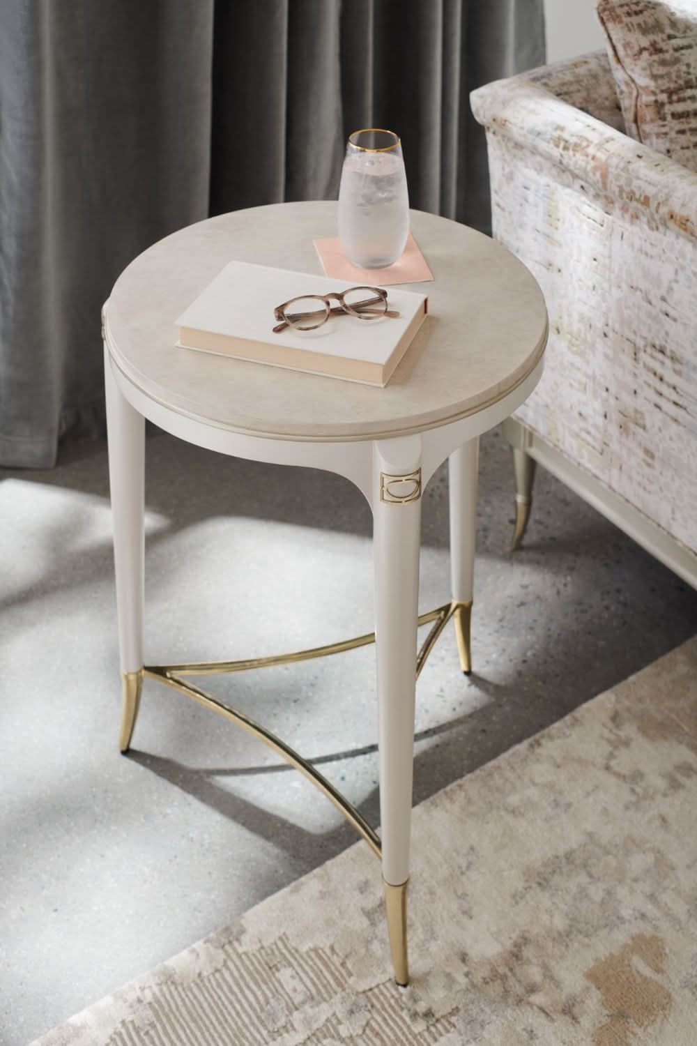 Caracole Matched Up Side Table   Nicholas John Interiors