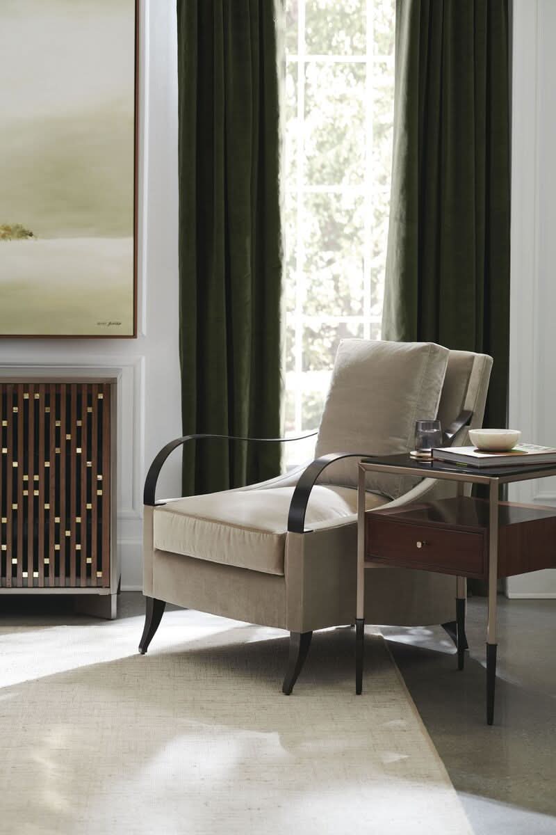 Caracole Shadow Box Side Table   Nicholas John Interiors