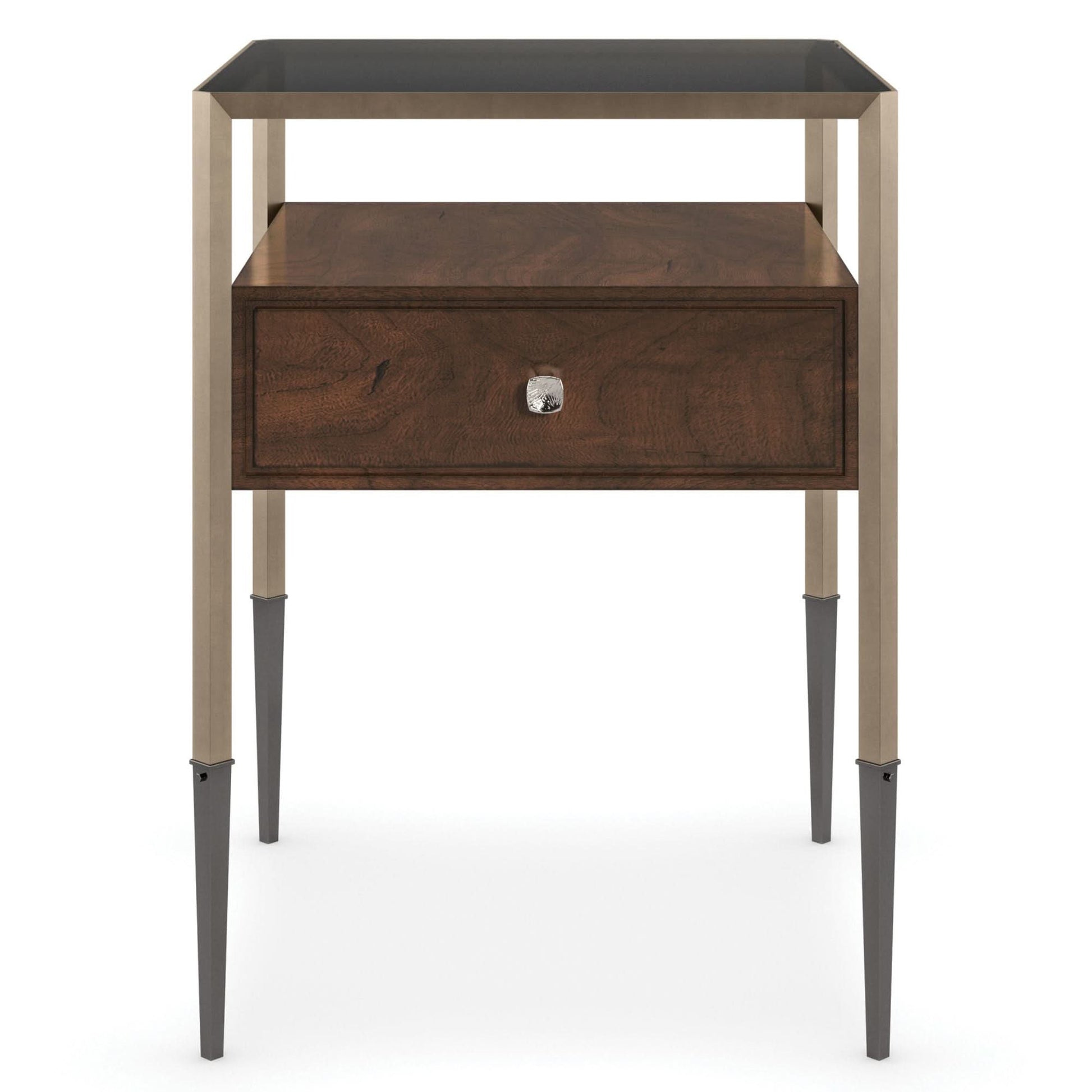 Caracole Shadow Box Side Table   Nicholas John Interiors
