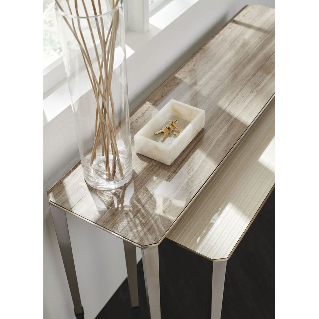 Caracole Perfect Together Tall Console Table   Nicholas John Interiors