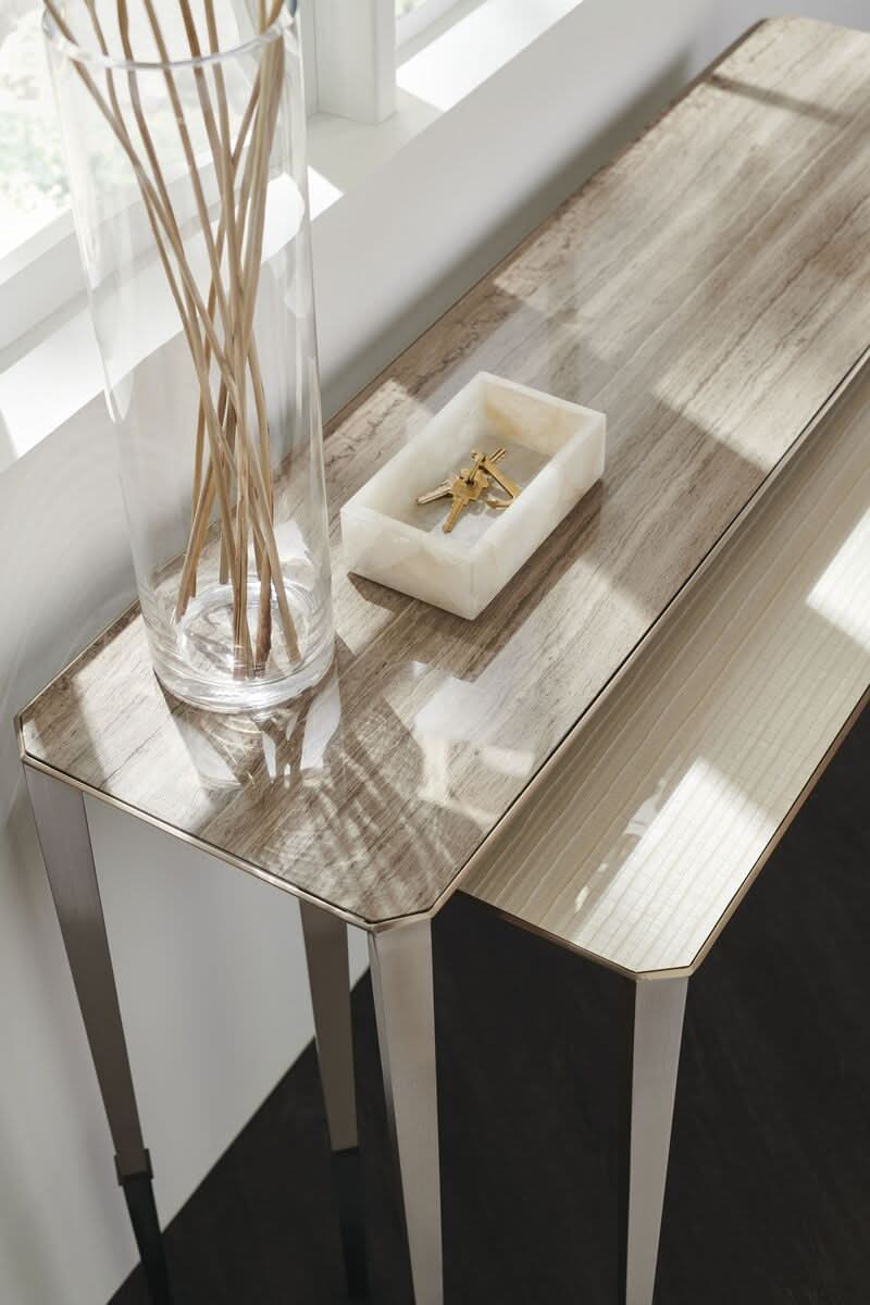 Caracole Perfect Together Tall Console Table   Nicholas John Interiors