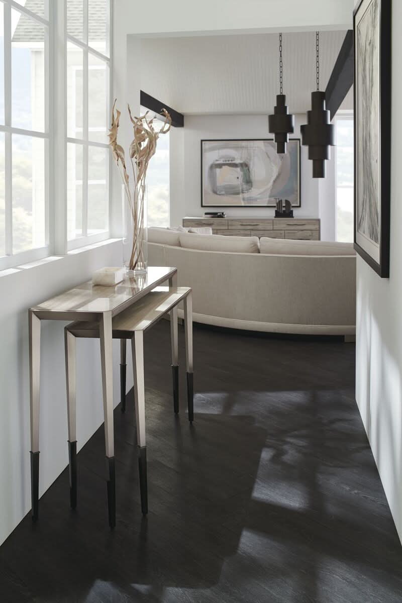 Caracole Perfect Together Tall Console Table   Nicholas John Interiors