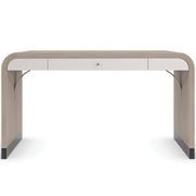 Caracole Free Fall Desk in Moonstone   Nicholas John Interiors