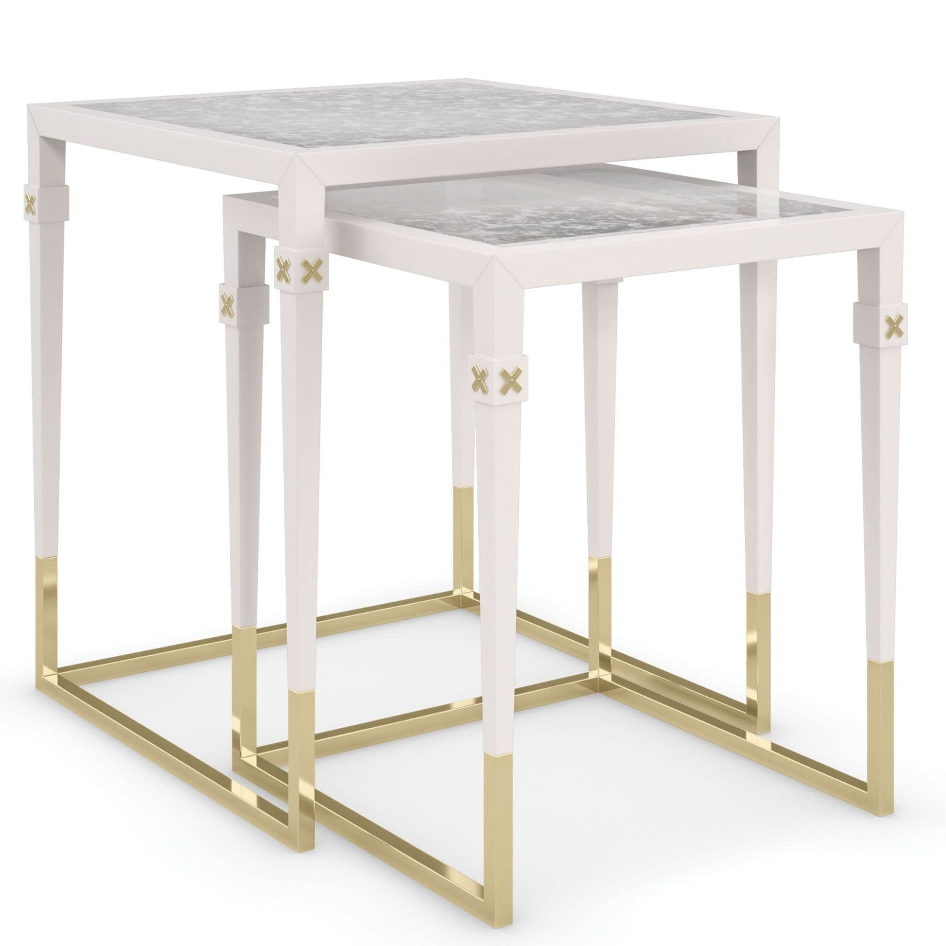 Caracole Better Together Nest of Tables   Nicholas John Interiors