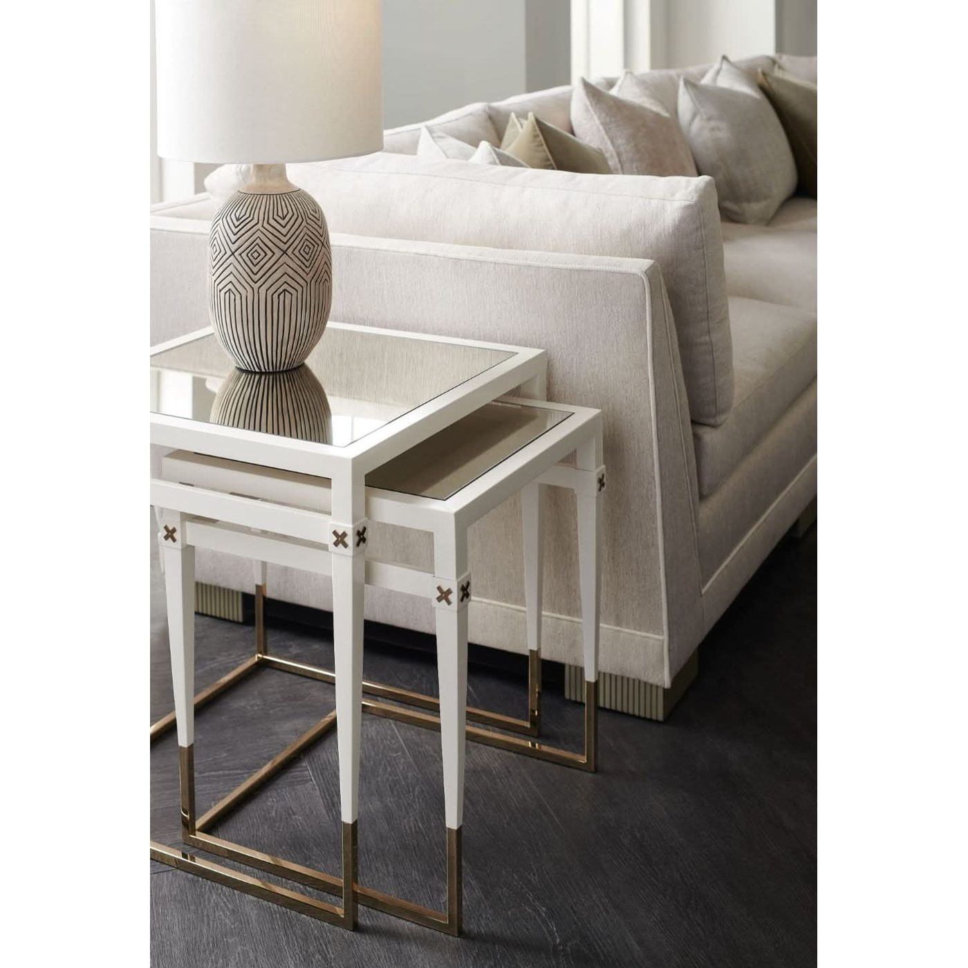 Caracole Better Together Nest of Tables   Nicholas John Interiors