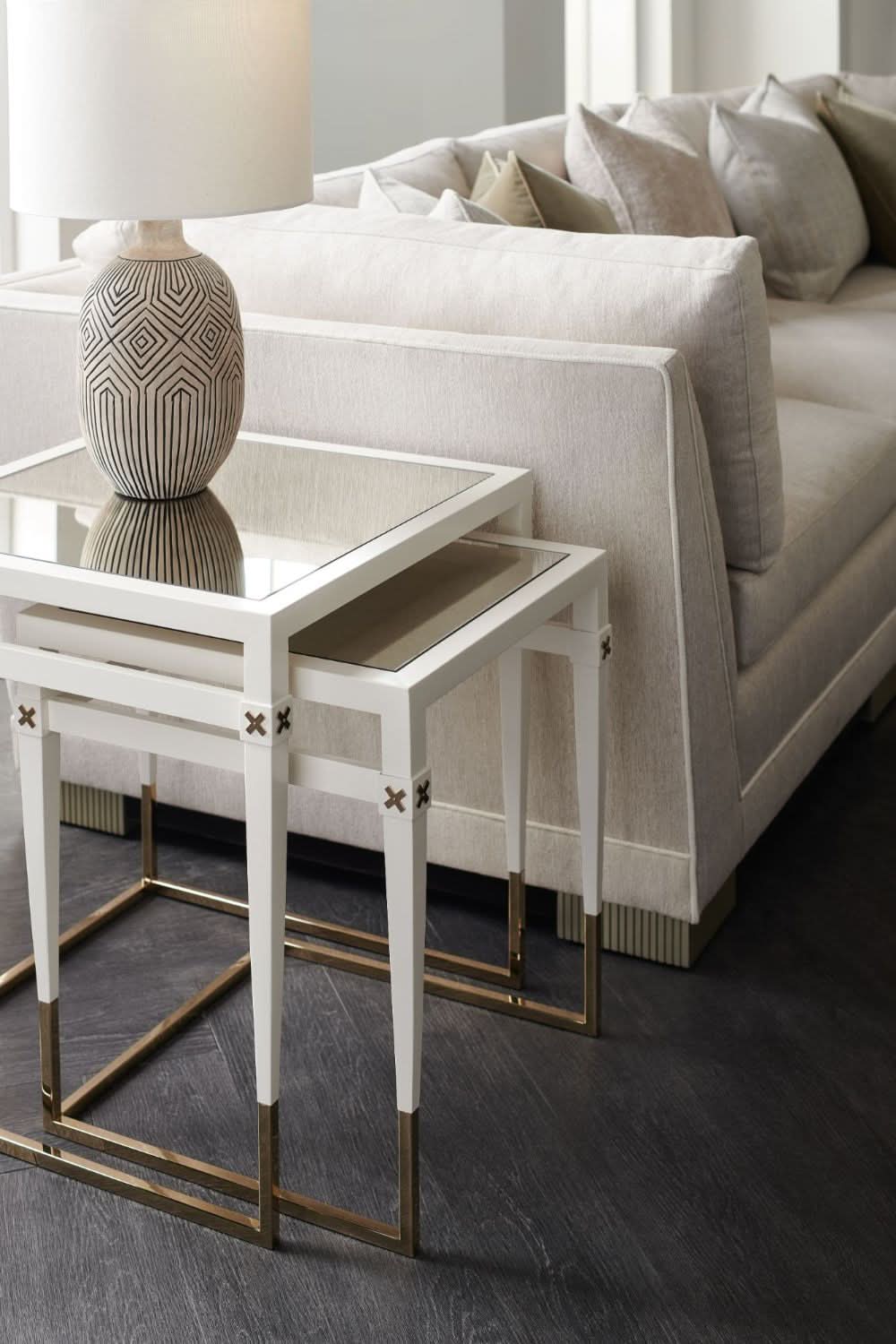 Caracole Better Together Nest of Tables   Nicholas John Interiors