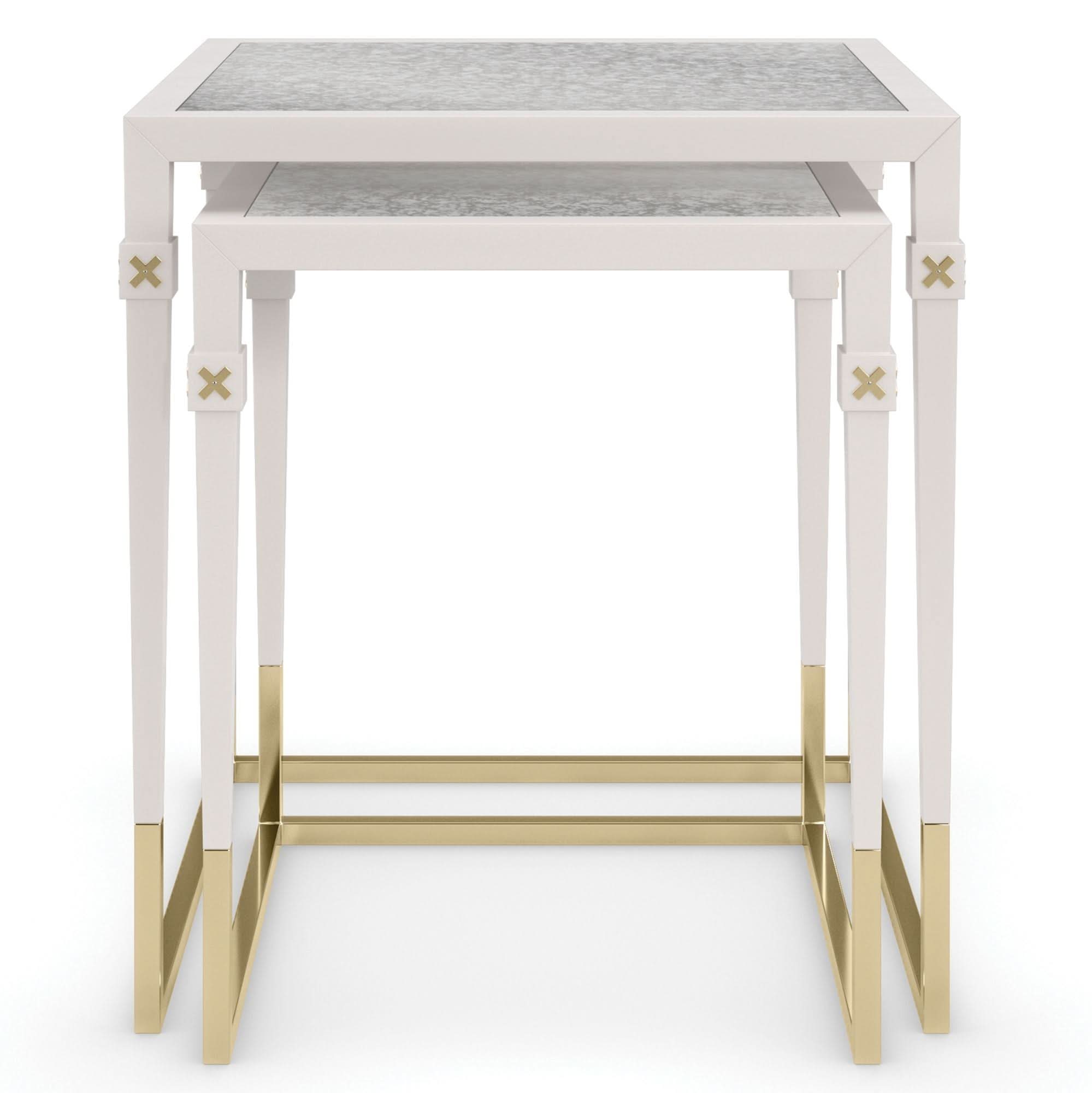 Caracole Better Together Nest of Tables   Nicholas John Interiors