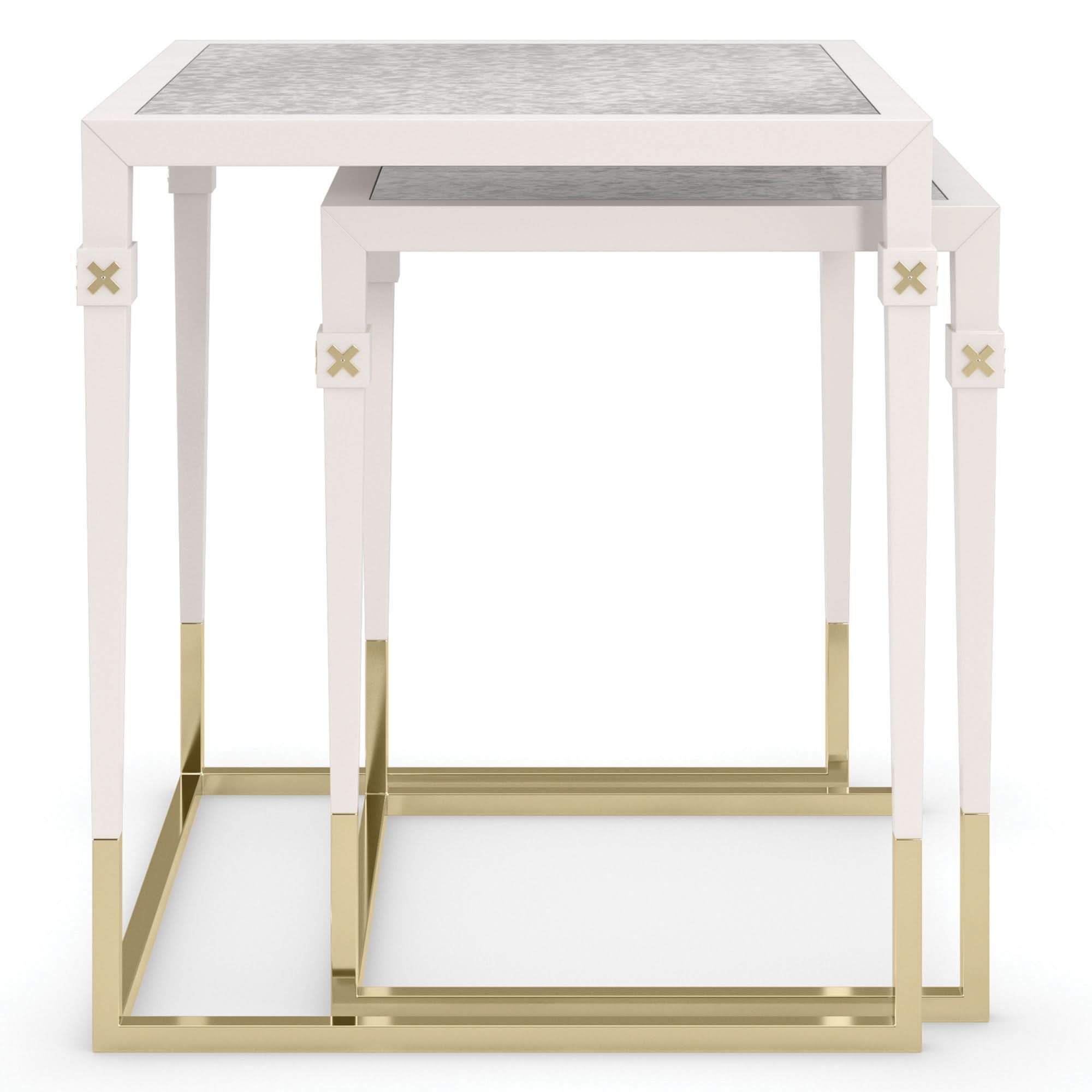Caracole Better Together Nest of Tables   Nicholas John Interiors