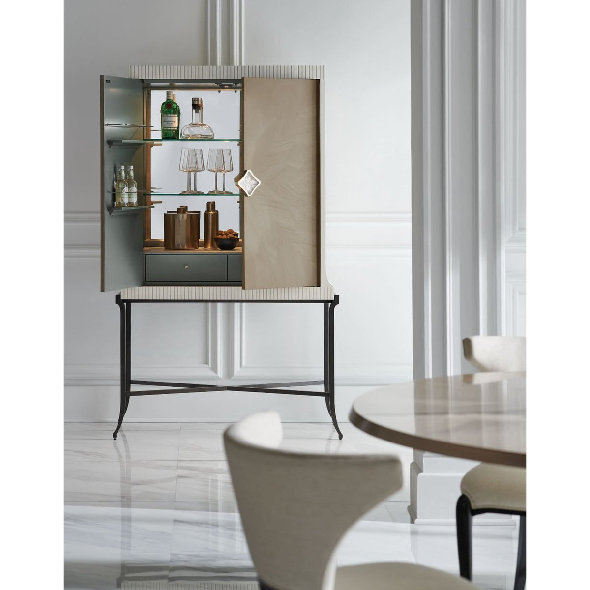 Caracole High Expectations Cabinet   Nicholas John Interiors