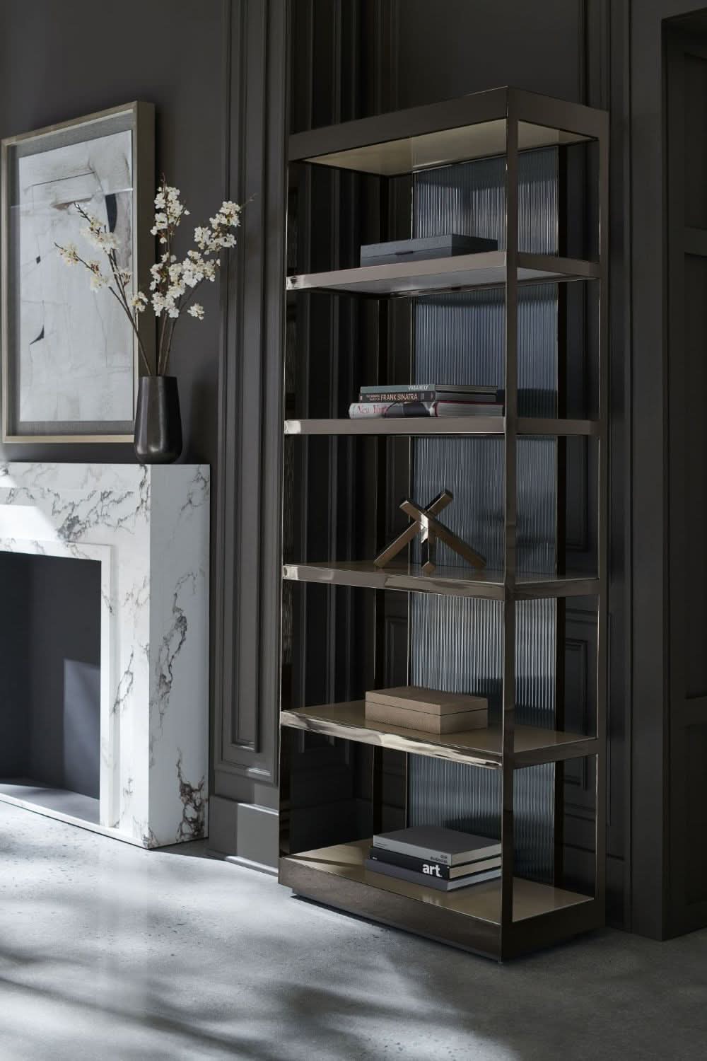 Caracole Shelf Life Cabinet   Nicholas John Interiors
